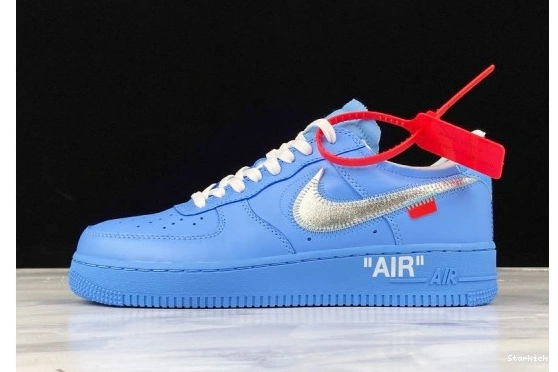 Blue Air Nike Off-White  1 Low CI1173-400 University Force MCA 0820